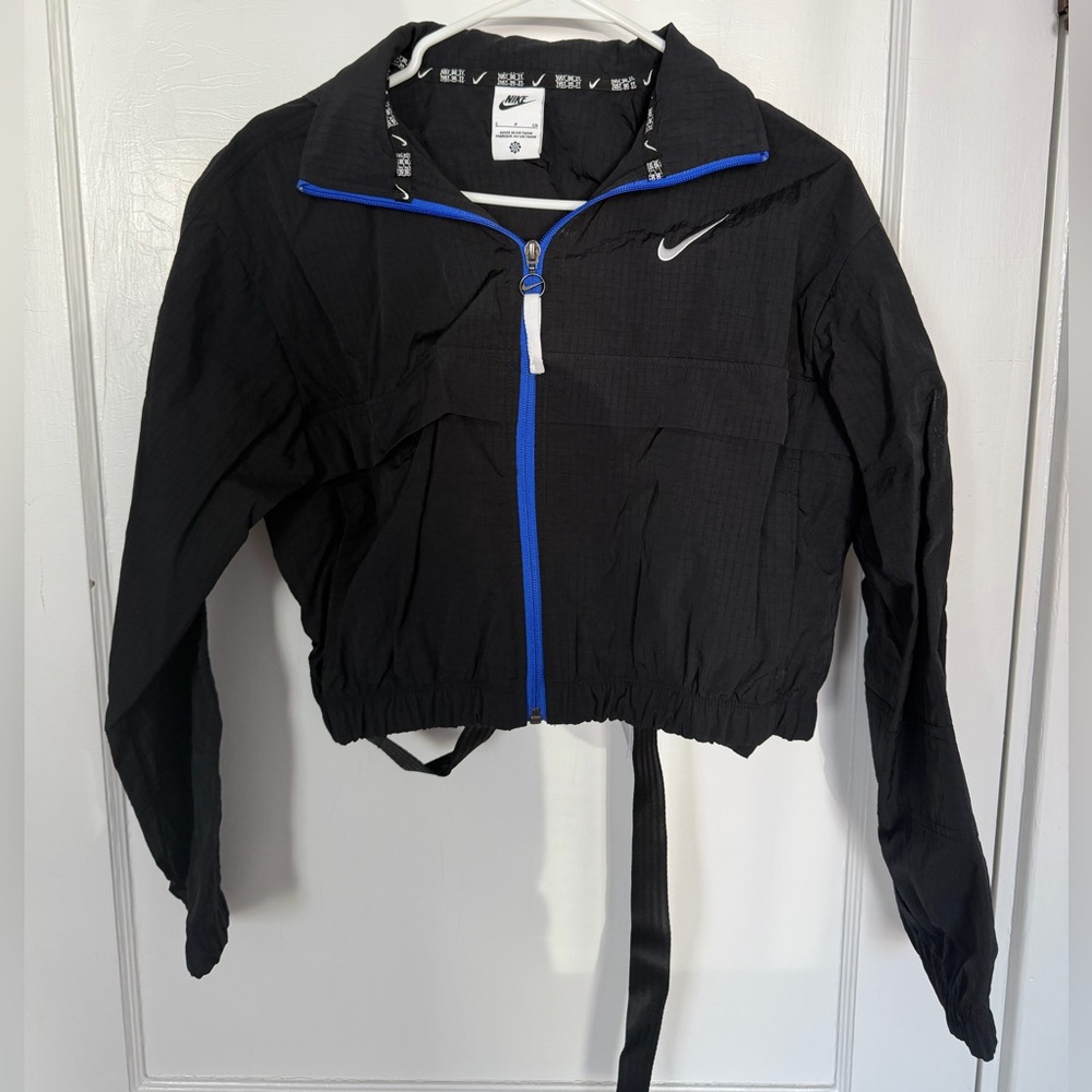 Nike Utility Jacket | Black & Blue | Size Small | Used once